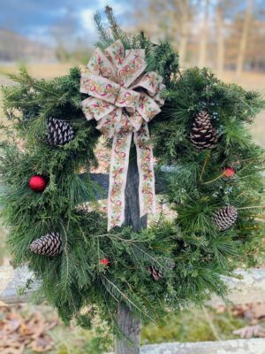 Country Christmas Wreath