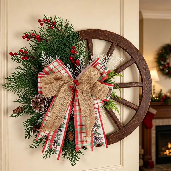 Wagon Wheel Wreath & Wooden Sign DIY Workshops - Image 5