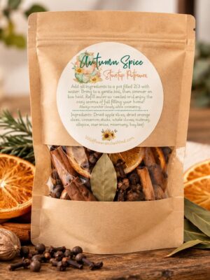 Autumn Spice Fall Simmer Pot Mix | Fall Stovetop Potpourri